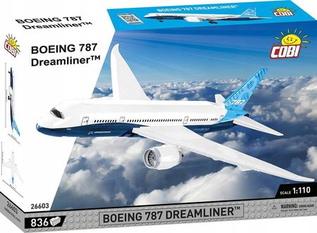 Cobi Samolot Boeing 787 Klocki Duży 836El