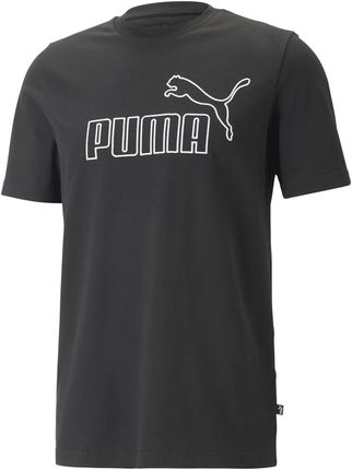 Męska Koszulka z krótkim rękawem Puma Ess Elevated Pique Tee 67338501 – Czarny