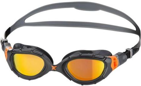 Okulary do pływania Zoggs Predator Flex Titanium Lustrzane pomarańczowe