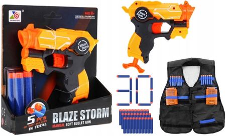 Wyrzutnia Blaze Storm ZMI.ZC7115 + 30 strzałek + kamizelka
