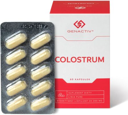 Genactiv Colostrum (Colostrigen), kapsułki 60 szt. 200 mg