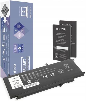 Bateria Mitsu do Dell Inspiron 15 (7547) 15