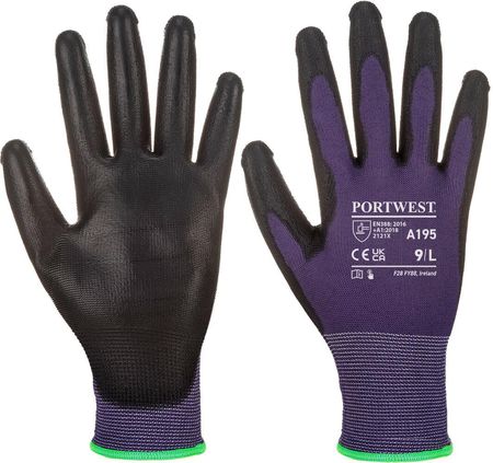 Portwest Rękawica Pu Do Ekranów Dotykowych Purple/Black Xl