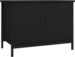 Vidaxl Szafka Tv Z Drzwiczkami Czarna 60X35X45 Cm 13452-826295