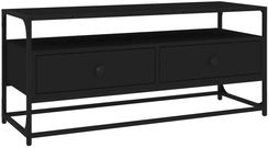 Vidaxl Szafka Pod Tv Czarna 100X35X45 Cm Materiał Drewnopochodny 13452-826305