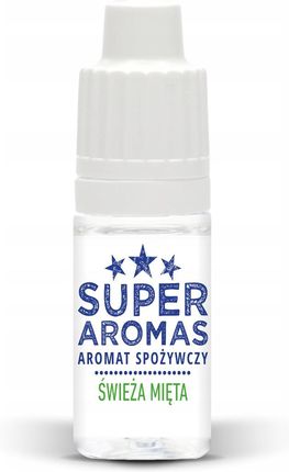 Super Aromas Aromas Aromat Spożywczy Świeża Mięta 10ml