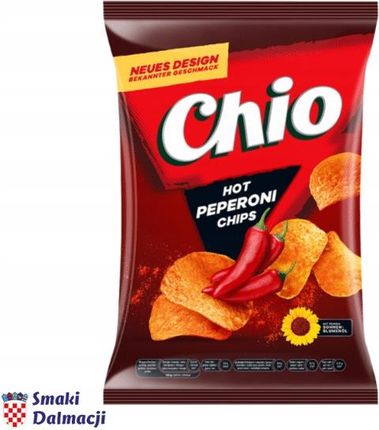 Chio Chipsy O Smaku Hot Peperoni 140g
