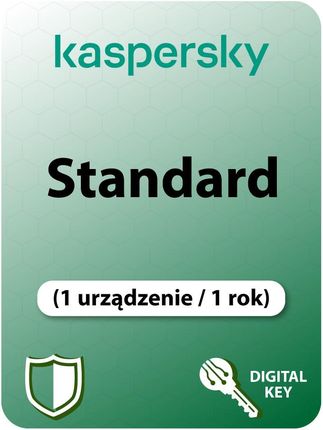 Kaspersky Standard (1 narzędzie / 1 rok) (Cyfrowy klucz licencyjny)