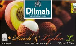 Zdjęcie Dilmah Czarna Herbata Aromat Brzoskwini I Lychee 20X1.5G - Świętochłowice