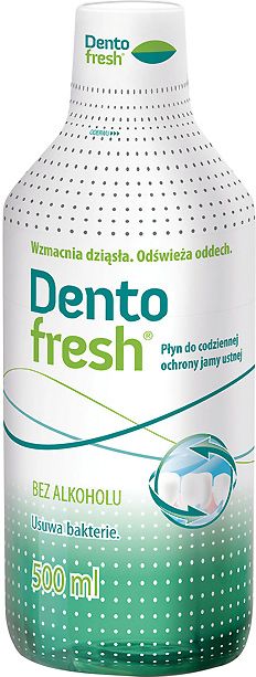Dentofresh płyn do płukania jamy ustnej 500 ml - Opinie i ceny na Ceneo.pl
