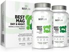 Best Lab Best Mag Day & Night (60+60) 120kaps. Magnez Formuła Dzień Noc