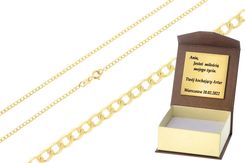 1Au Złoty łańcuszek pełny pancerka Próby 585 gr. 2.79 (50 cm)