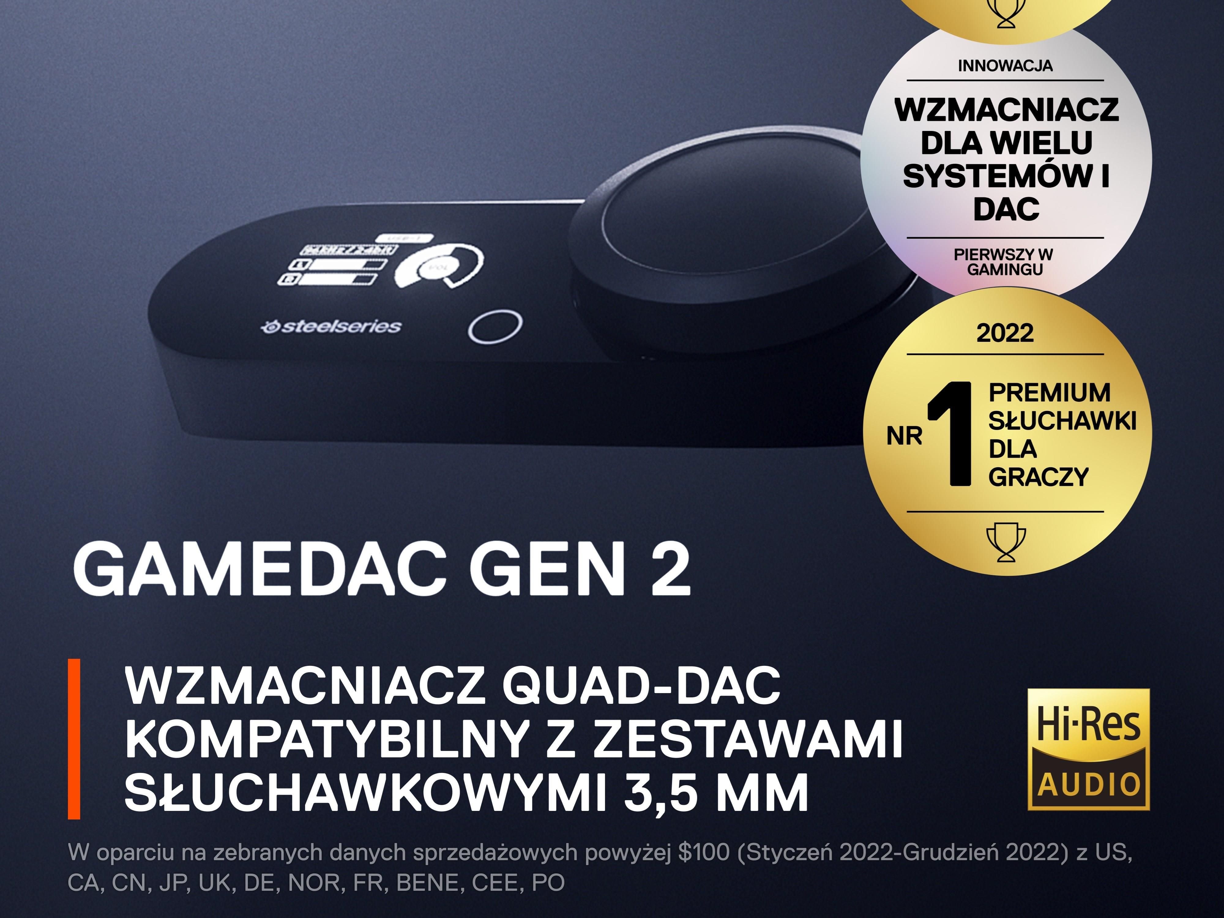 Steelseries Wzmacniacz GameDAC Gen 2 (60262) - Opinie i ceny