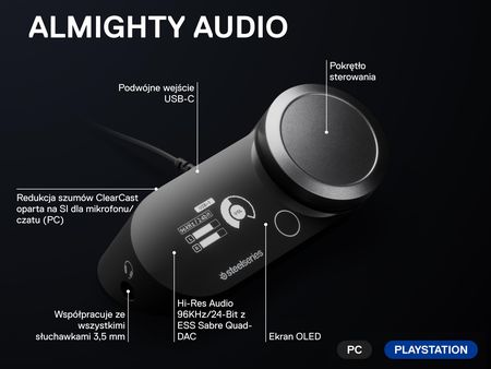 Steelseries Wzmacniacz GameDAC Gen 2 (60262) - Opinie i ceny