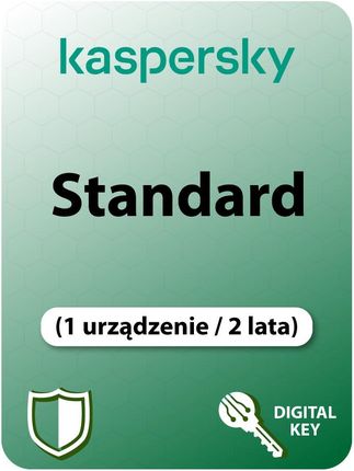 Kaspersky Standard (EU) (1 narzędzie / 2 roky) (Cyfrowy klucz licencyjny)
