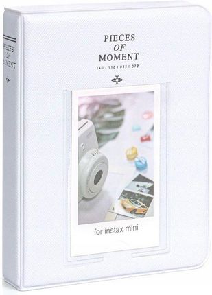 Album na Zdjęcia 64 szt. do Fujifilm INSTAX Mini 12 11 40 9 8 7s EVO LiPlay Link 2 SE / Pastelowy Biały