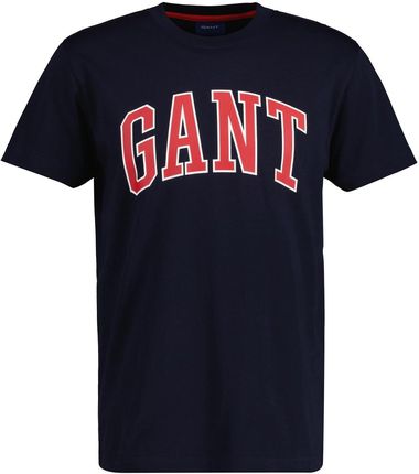 Męska Koszulka Gant MD. Gant T-Shirt 2003181.433 – Granatowy