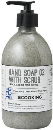 Ecooking Hand Soap With Scrub Peelingujące Mydło Do Rąk 500 ml