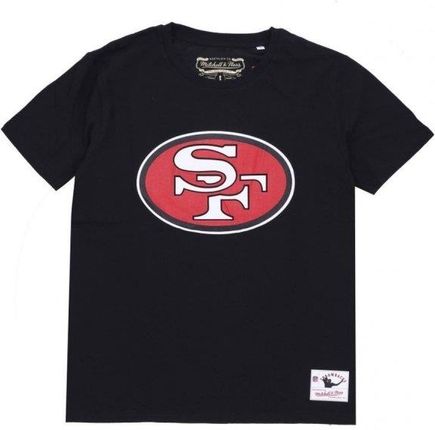 Mitchell &amp; Ness t-shirt NFL Team Logo Tee San Francisco 49ERSS BMTRINTL1053-SF4BLCK