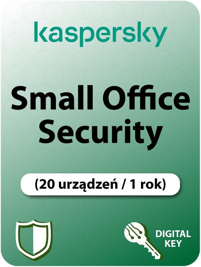 Kaspersky Small Office Security (20 narzędzie / 1 rok) (Cyfrowy klucz ...