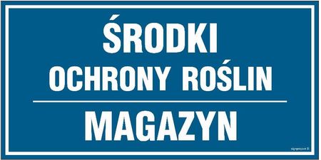 Libres Polska Sp Pa555 Środki Ochrony Roślin Magazyn 10X5 Cm Pn Płyta 1Mm