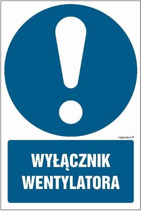 Libres Polska Sp Gl029 Wyłącznik Wentylatora 25X37 5 Cm Kn Folia Podłogowa