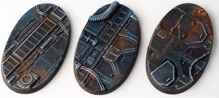 GamersGrass Spaceship Corr Bases Oval 75mm x3