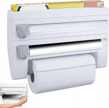 Zdjęcie PODAJNIK DO FOLII I PAPIERU ORGANIZER KUCHENNY 4w1 - Halinów