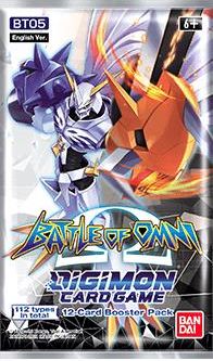 Bandai Digimon CG Battle Of Omni Booster BT05