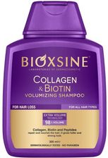 Zdjęcie Biotapharma Bioxsine Collagen & Biotin Szampon Dodający Włosom Objętości 300ml - Jarosław