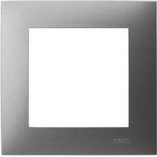 Zdjęcie Ospel Ramka Pojedyncza Do Łączników Ip 44 Szafir Szary - Sędziszów