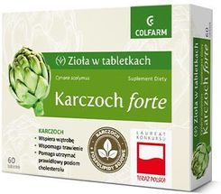 Zdjęcie Colfarm Karczoch Forte 60tabl. - Stawiski