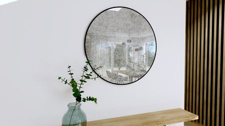 Lustro Loftowe Bez Podświetlenia Postarzane Sewilla 50