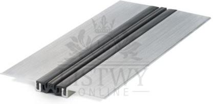 Profilpas Profil Dylatacyjny Projoint Pffe/20 Aluminium Naturalne + Guma Czarna 5szt. 99597