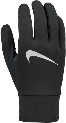 Nike Rękawice Męskie Lightweight Tech Running Gloves Black/Black/Silver