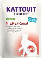 Kattovit Cat Feline Diet Niere/Renal Pute Mokra Z Indykiem 85g