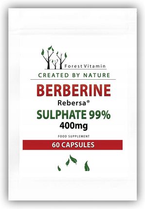 Forest Vitamin Berberyna Siarczan Najmocniejszy Przyswajalny 99% 60Szt.