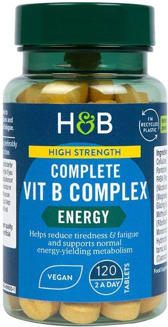 Holland Barrett High Strength Witaminy B Complex Tabl Opinie I Ceny Na Ceneo Pl