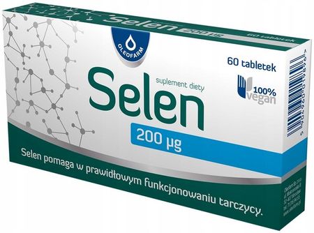 Oleofarm Selen 200 µg 60Tabl.