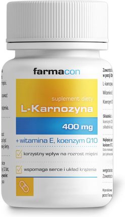 Farmacon Naturday L-Karnozyna 400 Mg 30kaps.