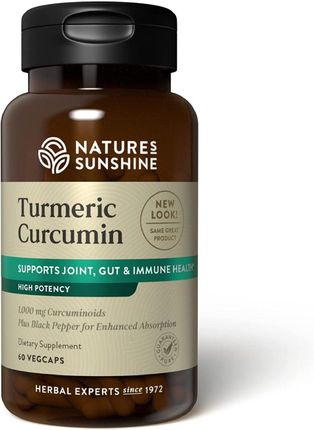 Nature'S Sunshine Turmeric Curcumin Kurkumina 60kaps.