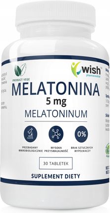 Wish Pharmaceutical Melatonina 5Mg 30 Tabl