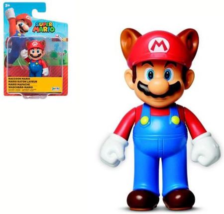 Jakks Pacific Super Mario Figurka Raccoon 6cm Nintendo S37 41146