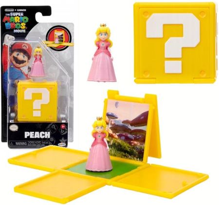 Jakks Pacific Super Mario Movie Mini Figurka Księżniczka Peach 3cm 41762