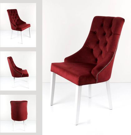 Emra Wood Design Krzesło Premium Kr 21 Bordowy 10625