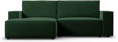 Beso Kompaktowa Zielona Sofa 2 Osobowa Carlo W Aksamicie 10799
