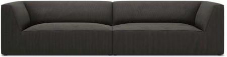 Beso Sofa Ruby 4 Osobowa Szara Sztruks 11732