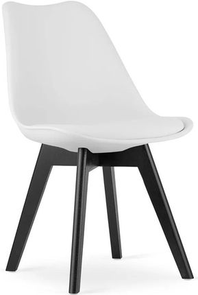 Elior Białe Kuchenne Krzesło W Stylu Nowoczesnym Asaba 4X 28845