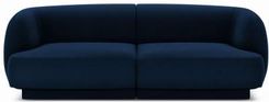 Zdjęcie Beso Sofa Miley 2 Osobowa Granatowy Aksamit 11804 - Zelów