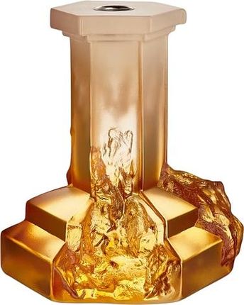 Kosta Boda Świecznik Na Klasyczną Świecę Rocky Baroque 17 5 Cm Amber 145157